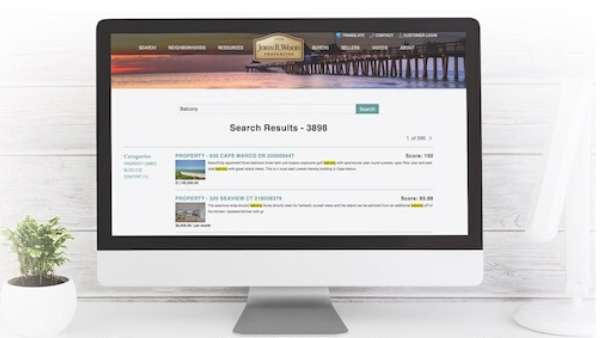Real Estate Website Search Functions